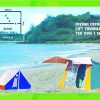 1 Oda 1 Salon Kamp Çadırı Dıştan Demirli Çift Tavanlı